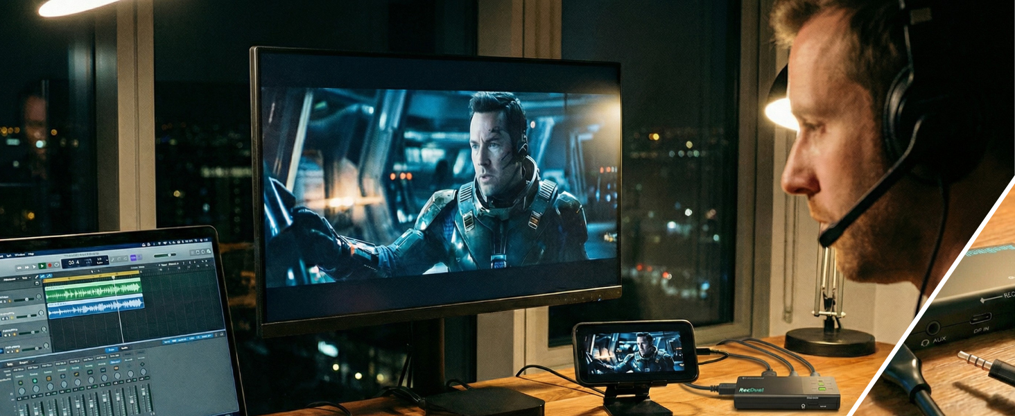 Audio Mixing - Mic In / Audio Out