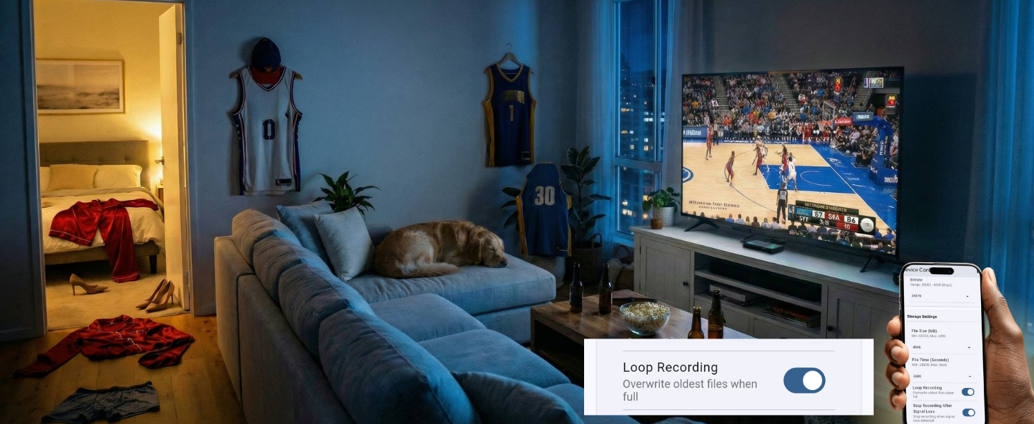 Scheduled Recording - Never Miss a Moment