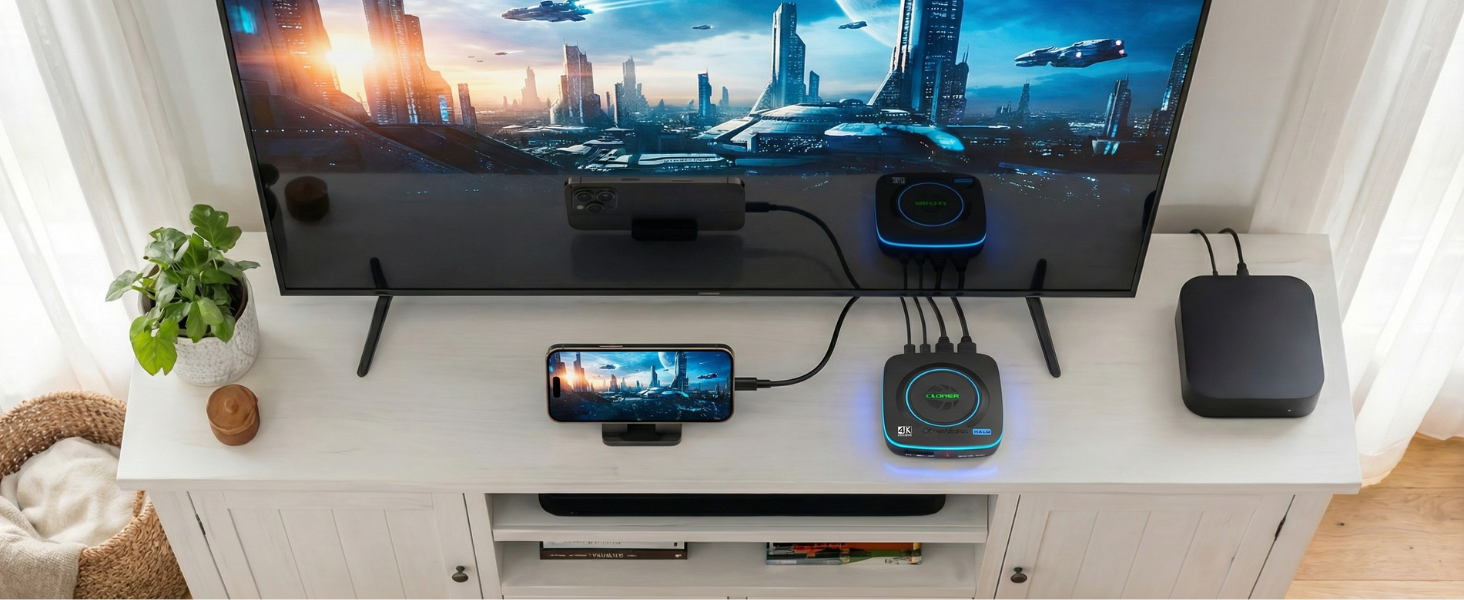 Dual Input Recording - HDMI & USB Type-C