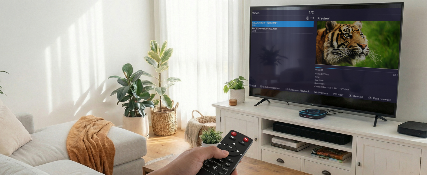 Instant Review - Preview on Big Screen