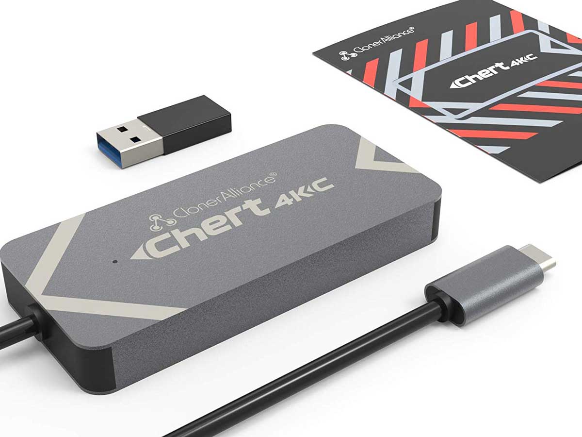 Cloneralliance Chert 4kc A Super Portable Uvc Hdmi To Usb 3 0 Video Capture Device