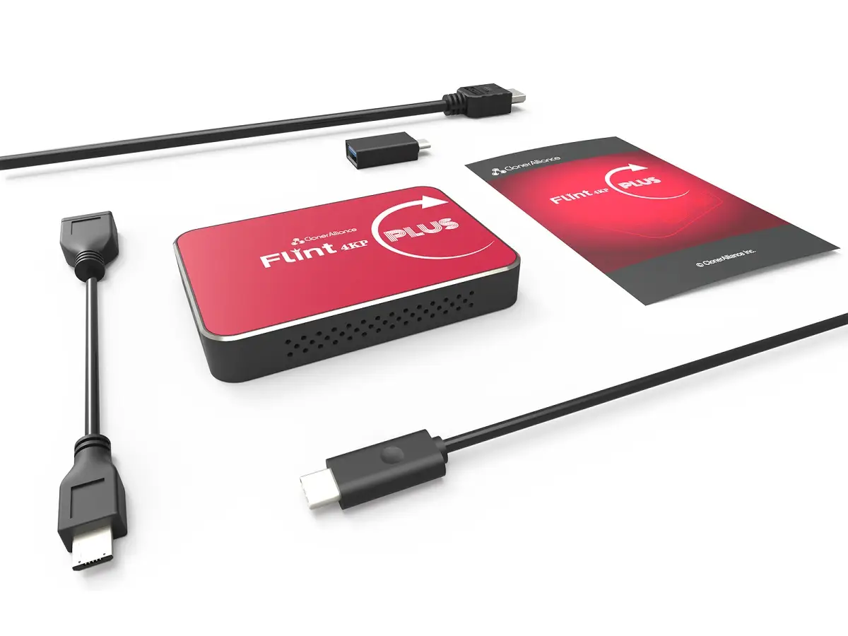 ClonerAlliance Flint 4KP Plus - A Super Portable HDMI to USB 3.0