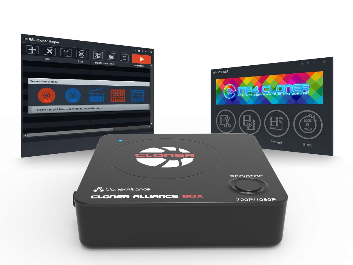 ClonerAlliance Box - Record videos/games to your USB flash drive.