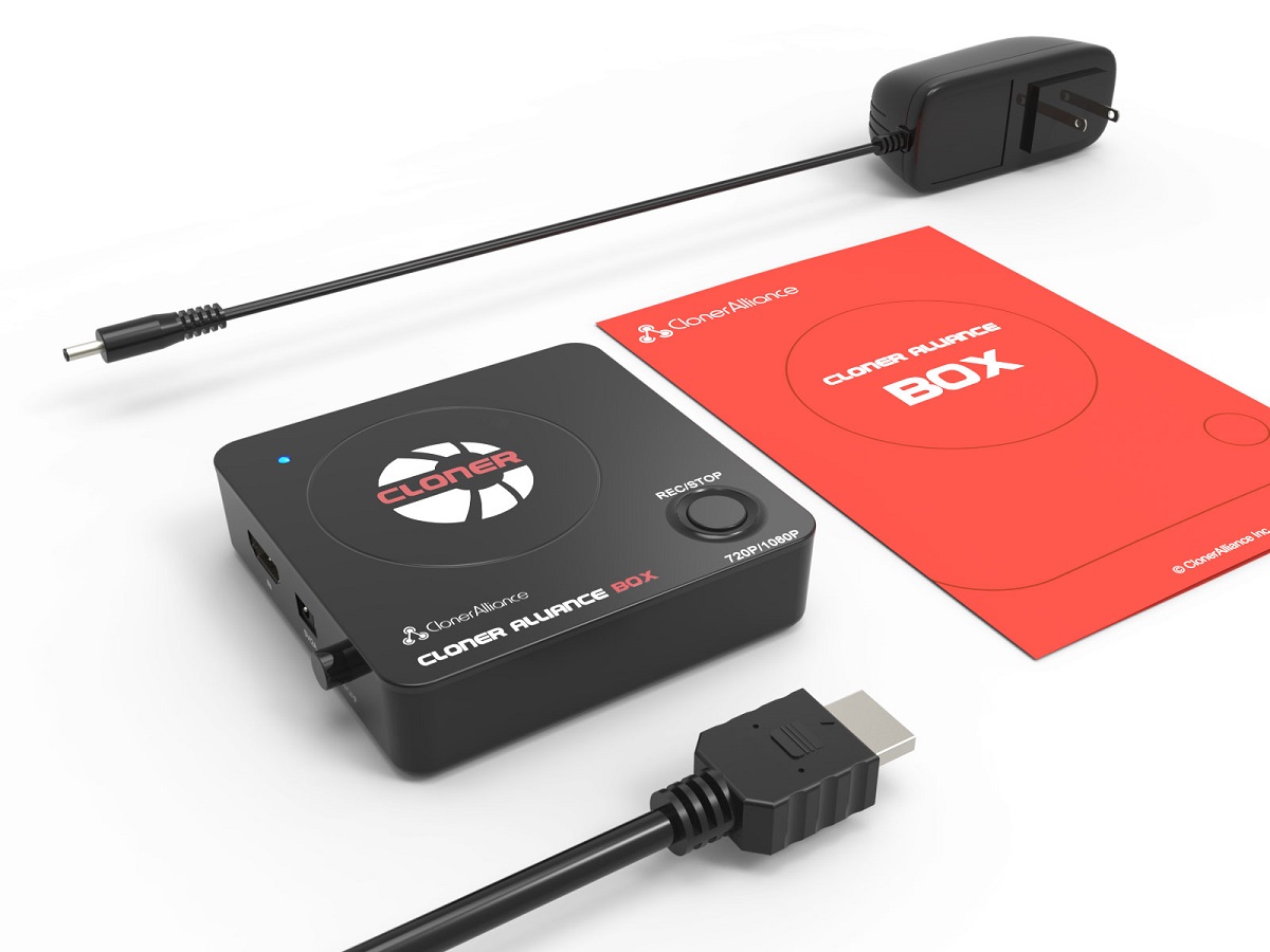 ClonerAlliance Box - Record videos/games to your USB flash drive.