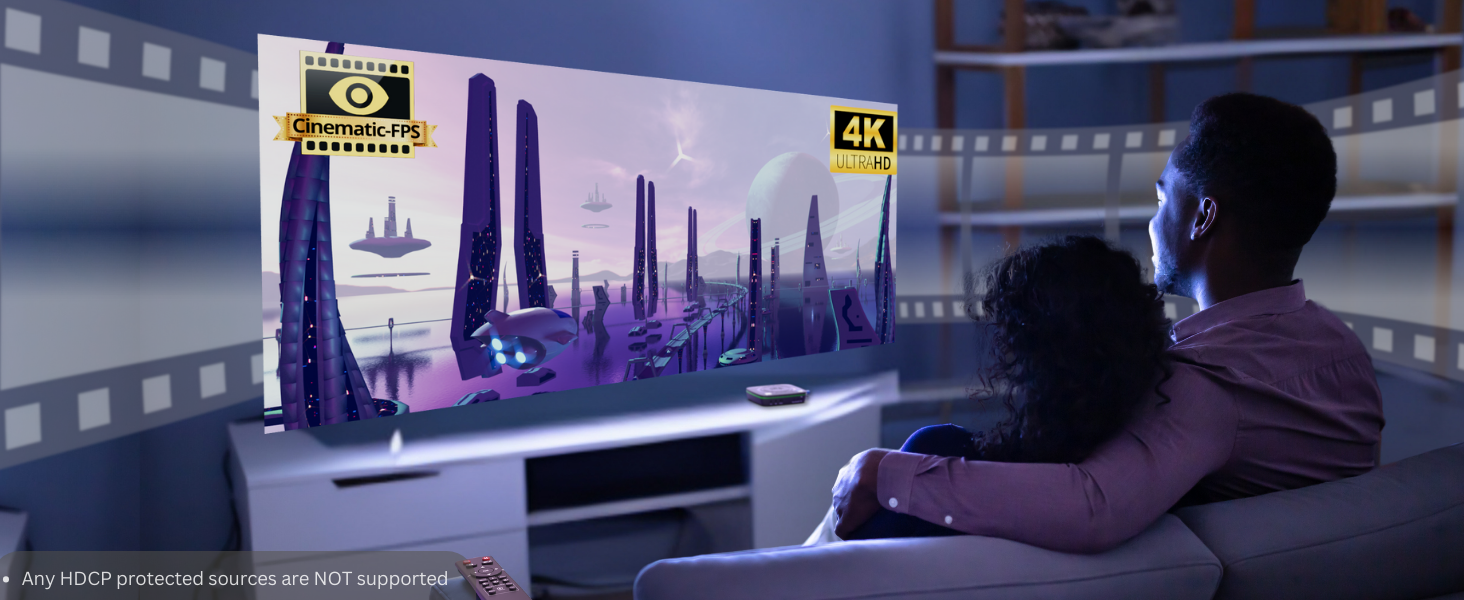 Cinematic-FPS 4K@24fps Recording