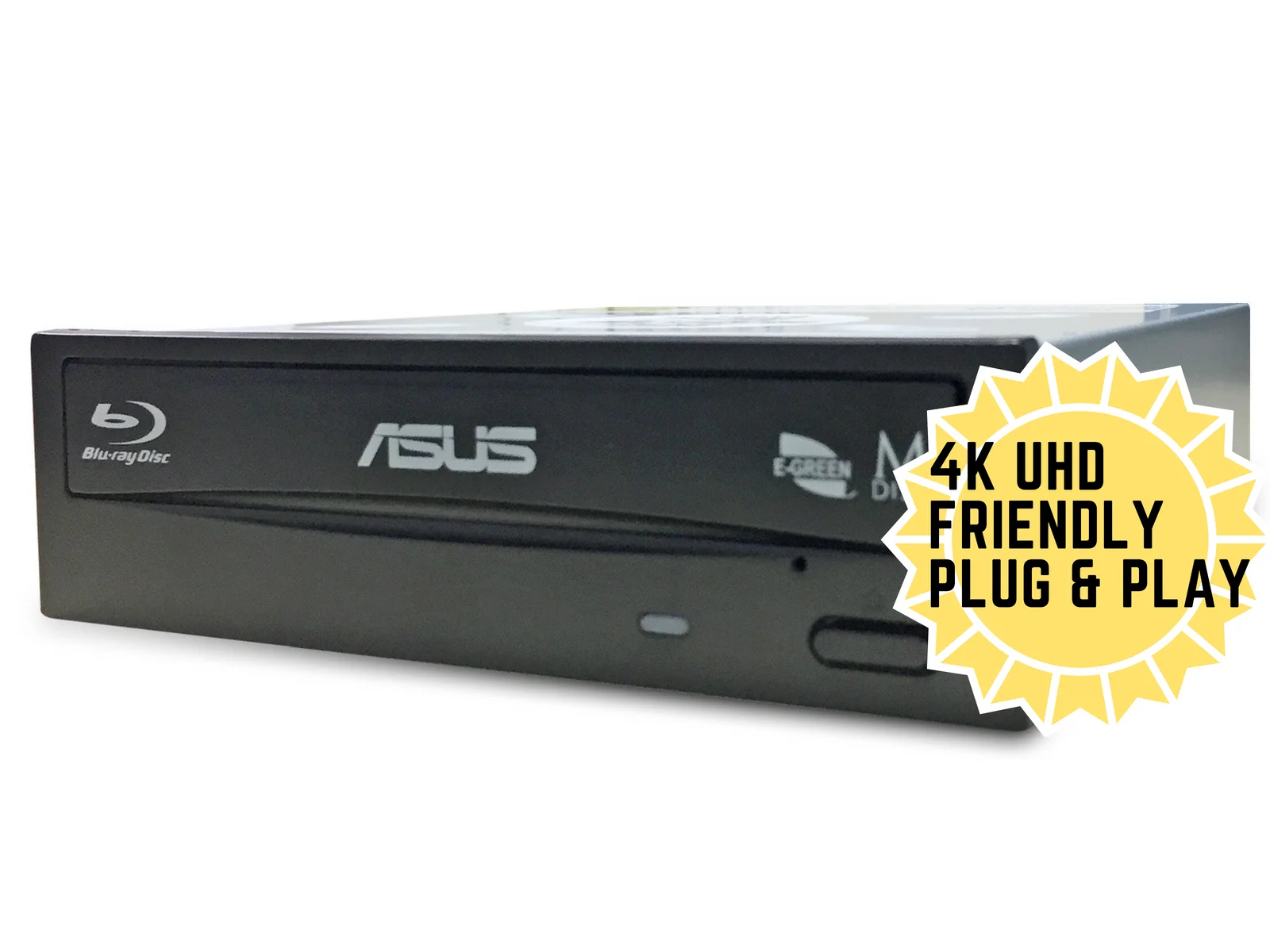 ASUS BW-16D1HT Blu-ray Burner- UHD Friendly