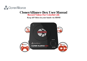 ClonerAlliance - Download Products Manuals