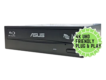 ASUS BC-12D2HT Blu-ray Combo Drive - UHD Friendly